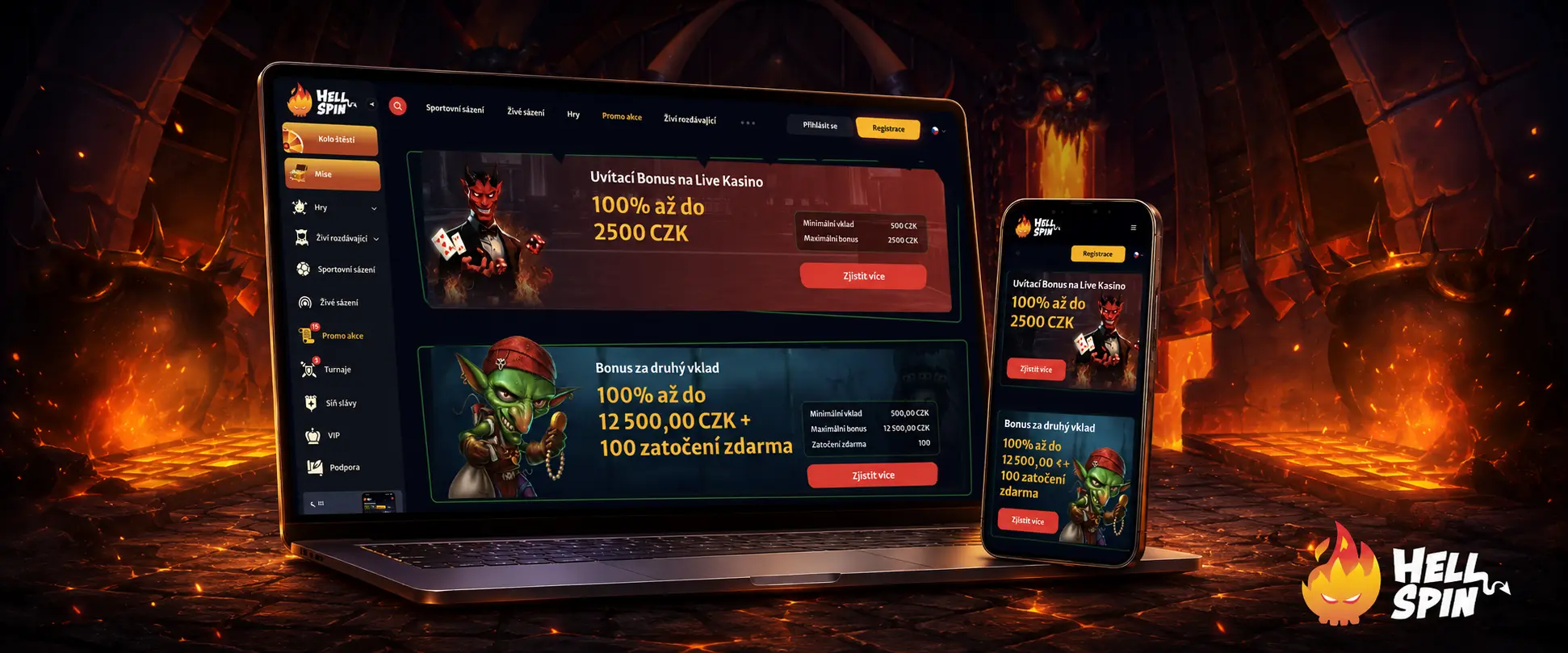 Týdenní promo akce HellSpin